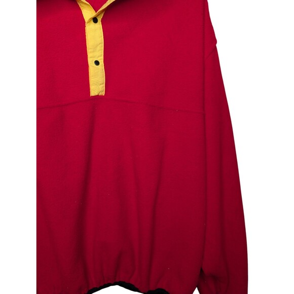 Vintage Marlboro Adventure Team Snap Fleece Jacket Red Adult Large Flawed - Picture 2 of 11